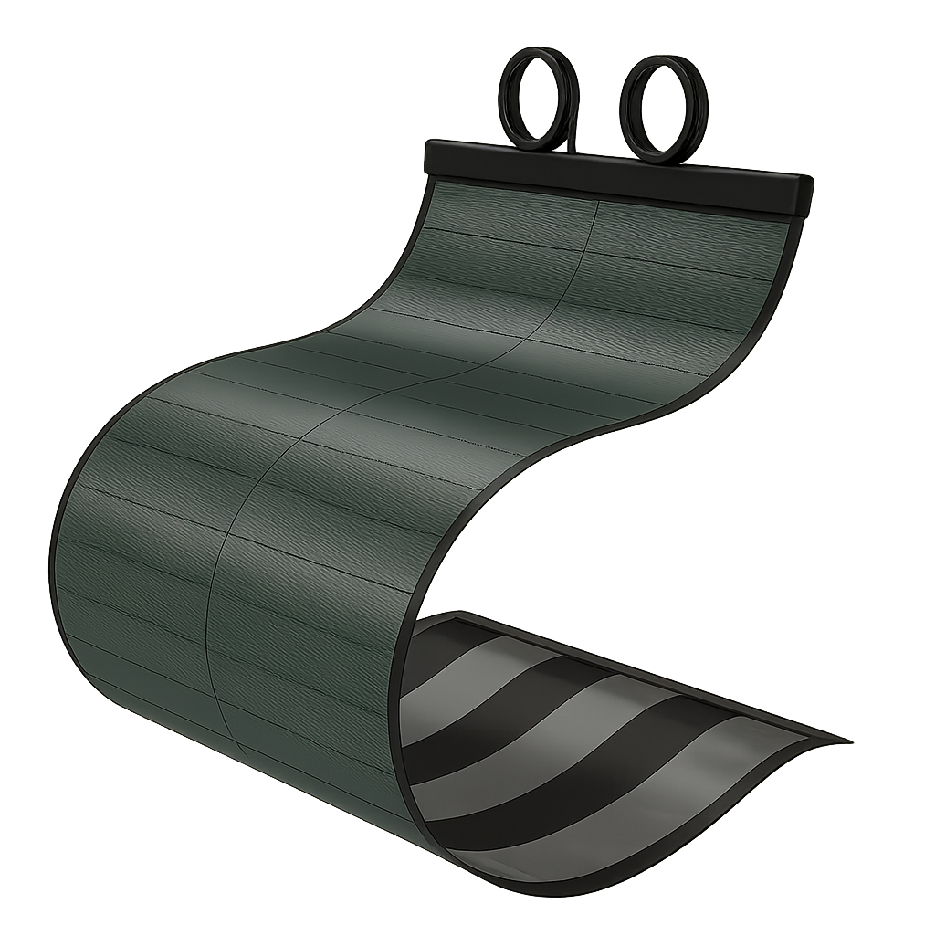 Panneau solaire flexible